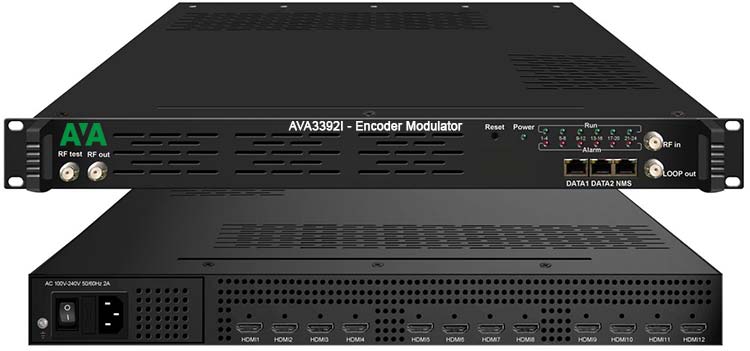 AVA3392I-HDMI-IP-Encoder-modulator-DVB-C-DVB-T