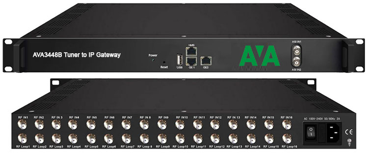 AVA3448B-Tuner-to-IPTV-Gateway