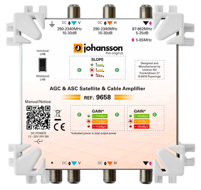 Johansson-9658-Satellite-Cable-Amplifier