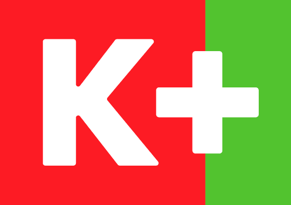 K+ logo