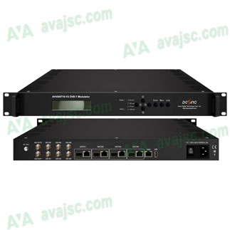 AV4308T16-V2 – Bộ điều chế DVB-T 16 in 1 chuyên nghiệp