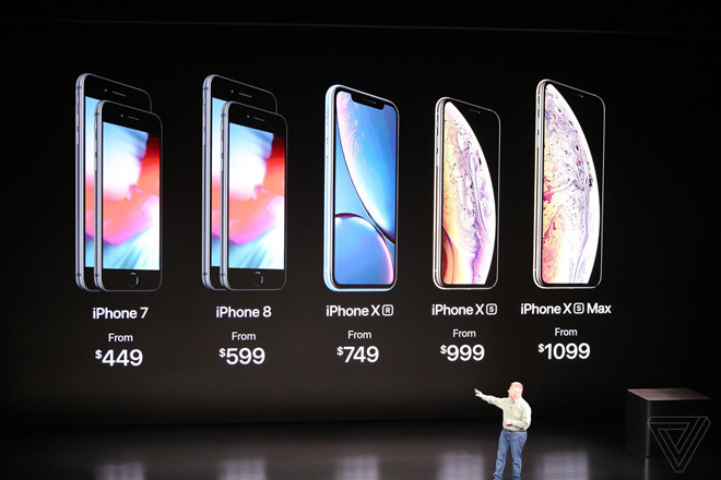 iPhone XS, XS Max, XR ra mắt: Camera và pin tốt hơn, có bản 2 SIM