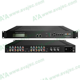 Mã hoá tín hiệu 4 S-Video / YPbPr / CVBS / MPEG 2 ra IP và ASI