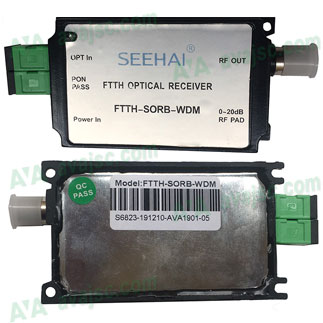 Node quang Seehai - Thu quang FTTH Optical Receiver with WDM